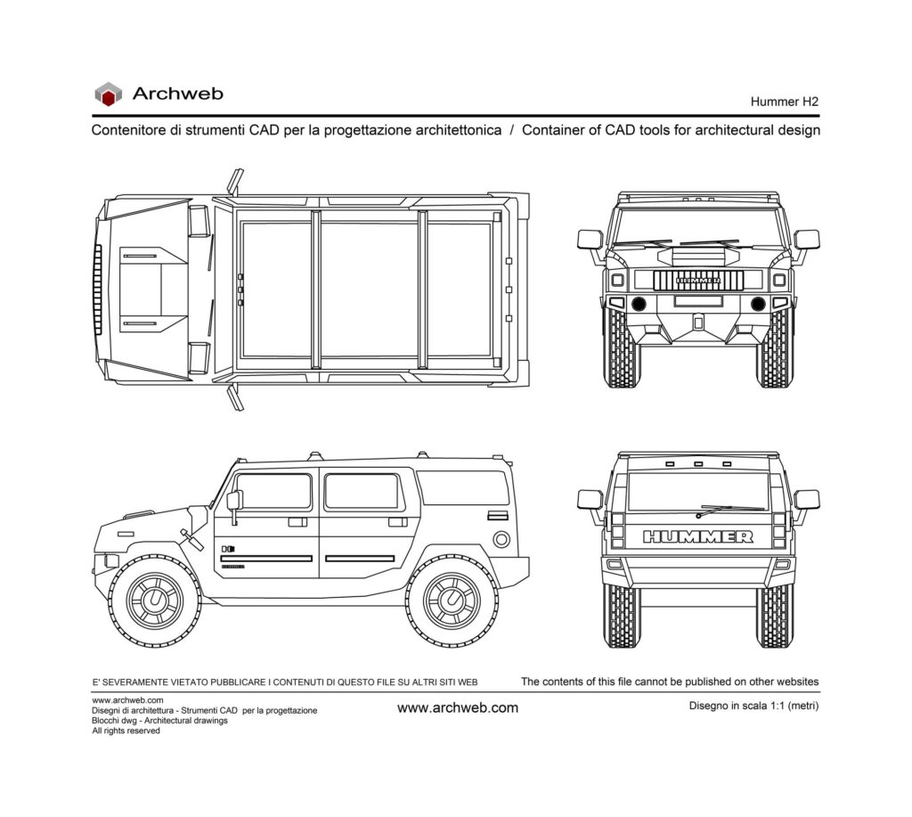 Hummer H2 01 dwg