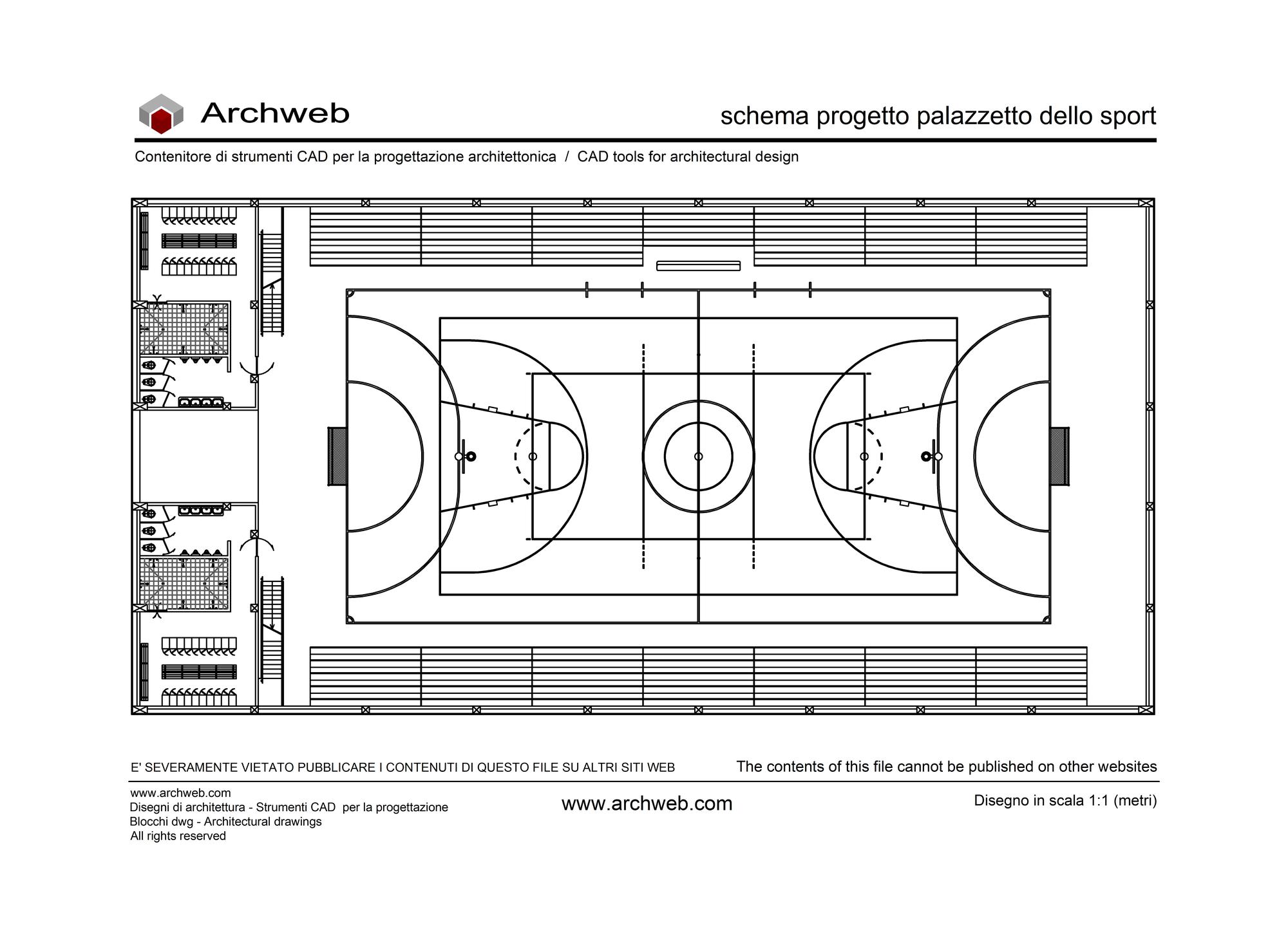 Impianto sportivo 05 dwg Archweb