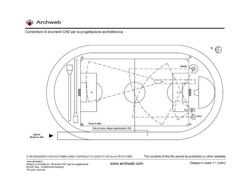 Impianto sportivo atletica dwg Archweb