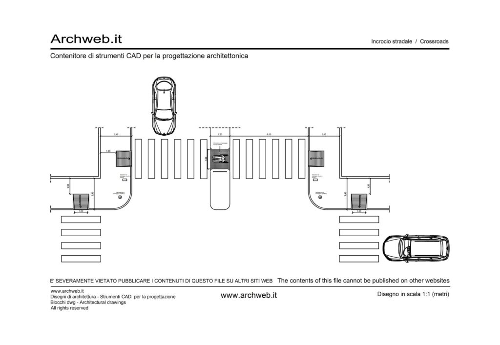Incrocio stradale 1 dwg