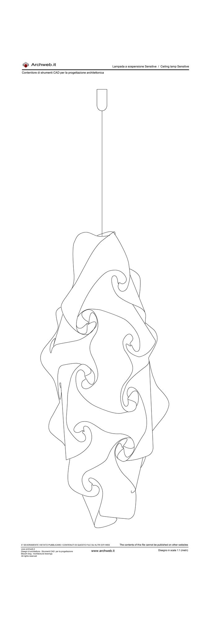 Lampada Sensitive dwg