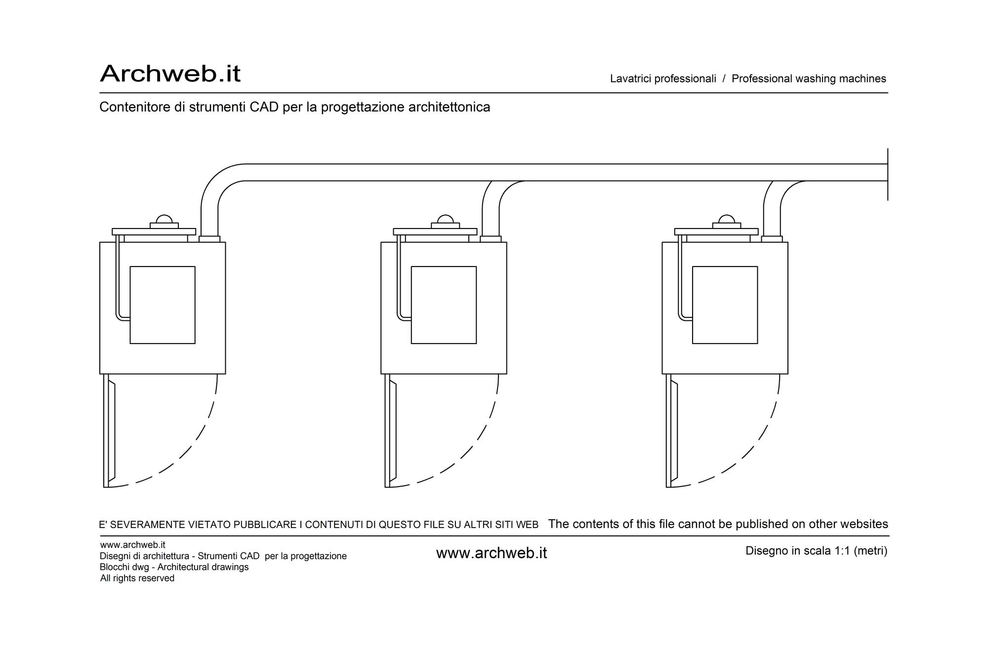 Lavanderia lavatrici 1 dwg
