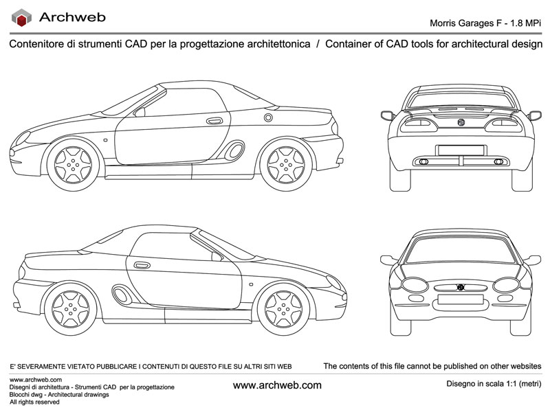 MG F dwg