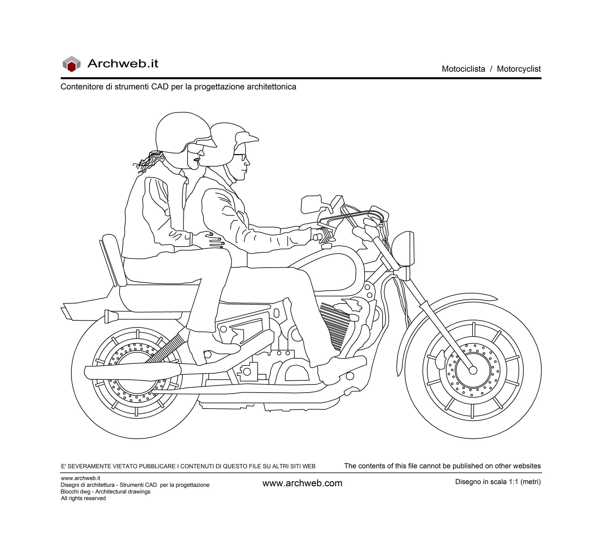 Motociclista 02 dwg