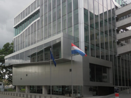 Foto Ambasciata Olandese a Berlino di OMA/Rem Koolhaas.