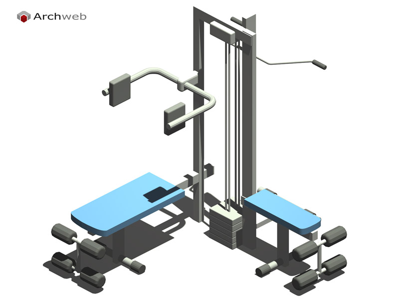 Panca multifunzione 3D 02 dwg Archweb