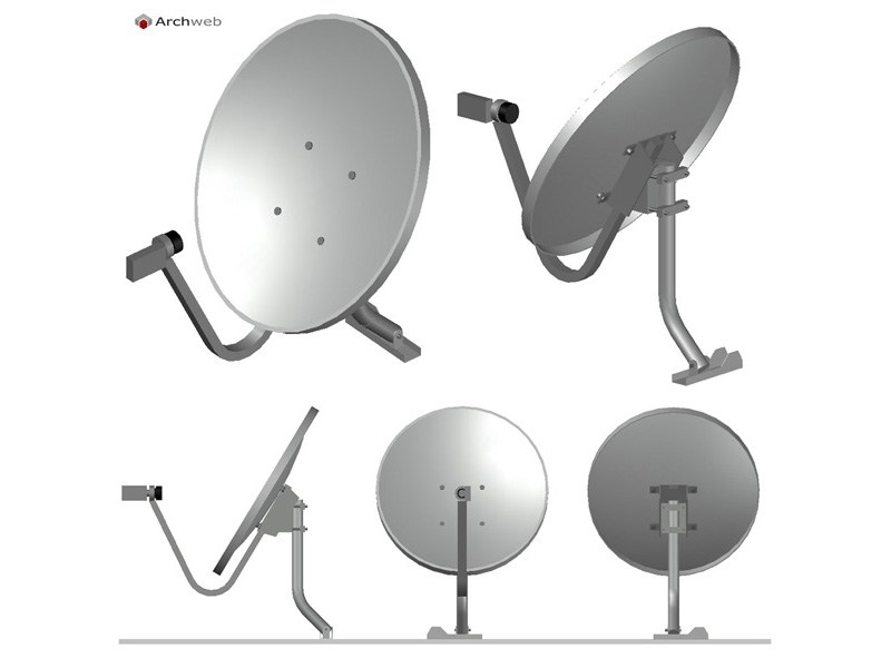 Parabola satellitare 3D-02 dwg.
