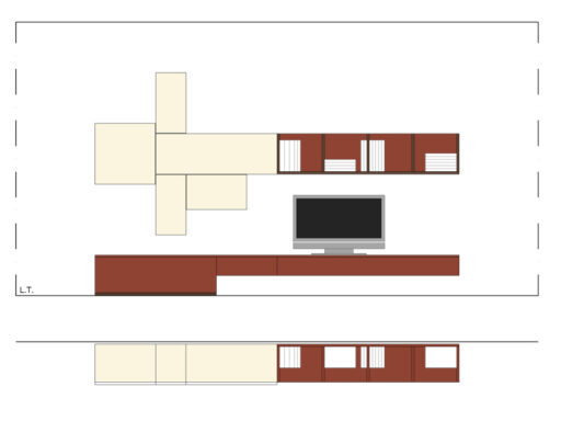 Parete attrezzata 05 dwg