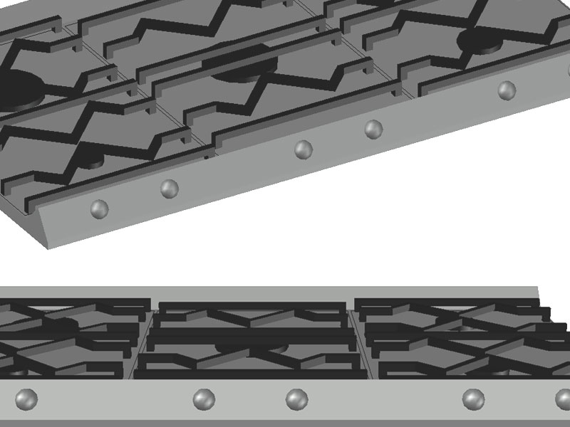 Drawing of a hob 3d