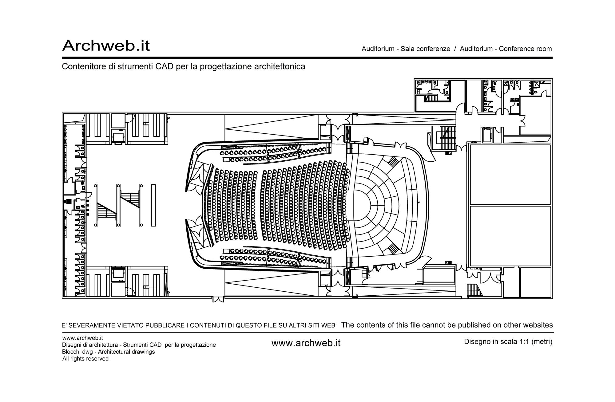 Auditorium plan 05 dwg plan.