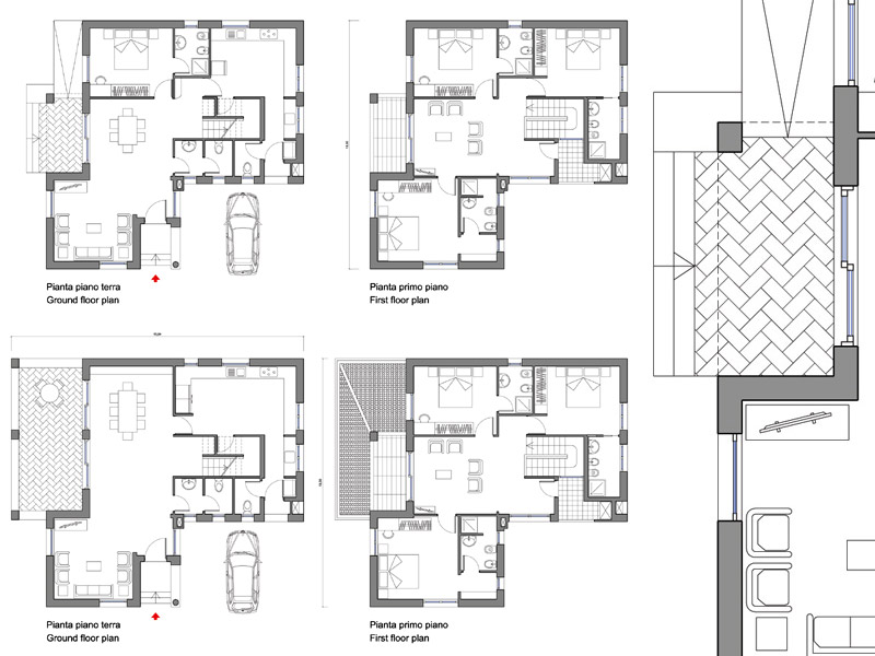 Plan of a villa 09 dwg