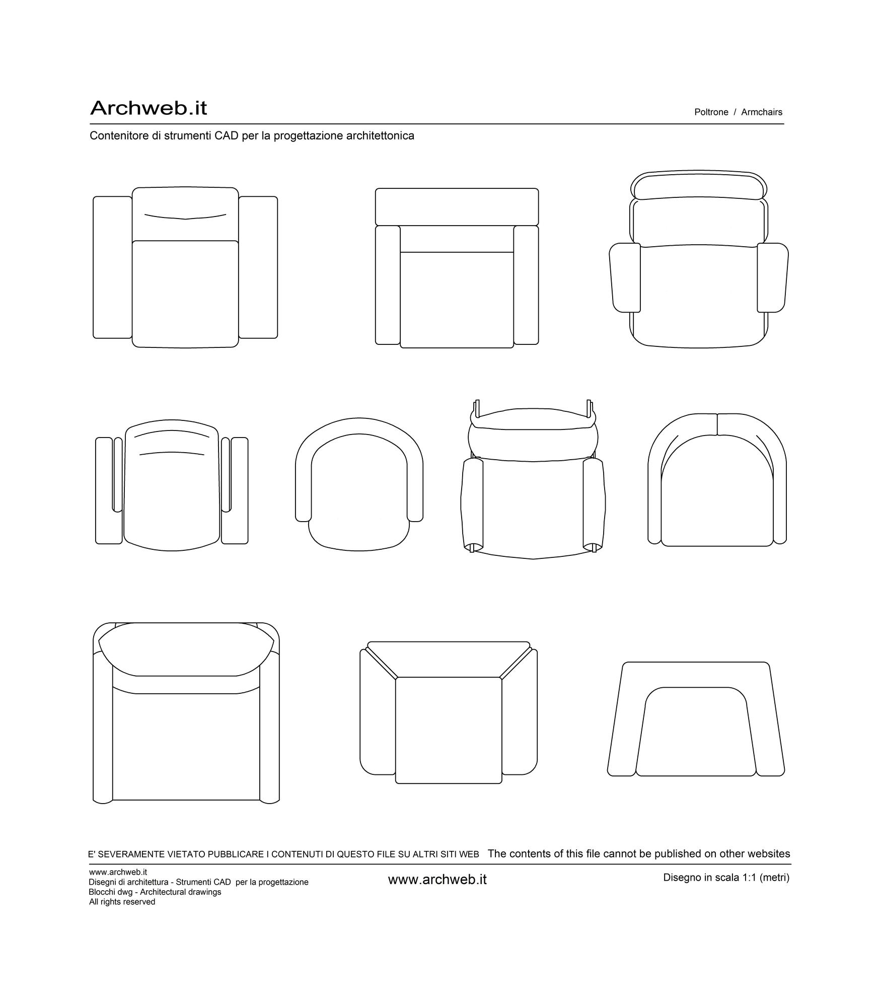 Poltrone 01 dwg