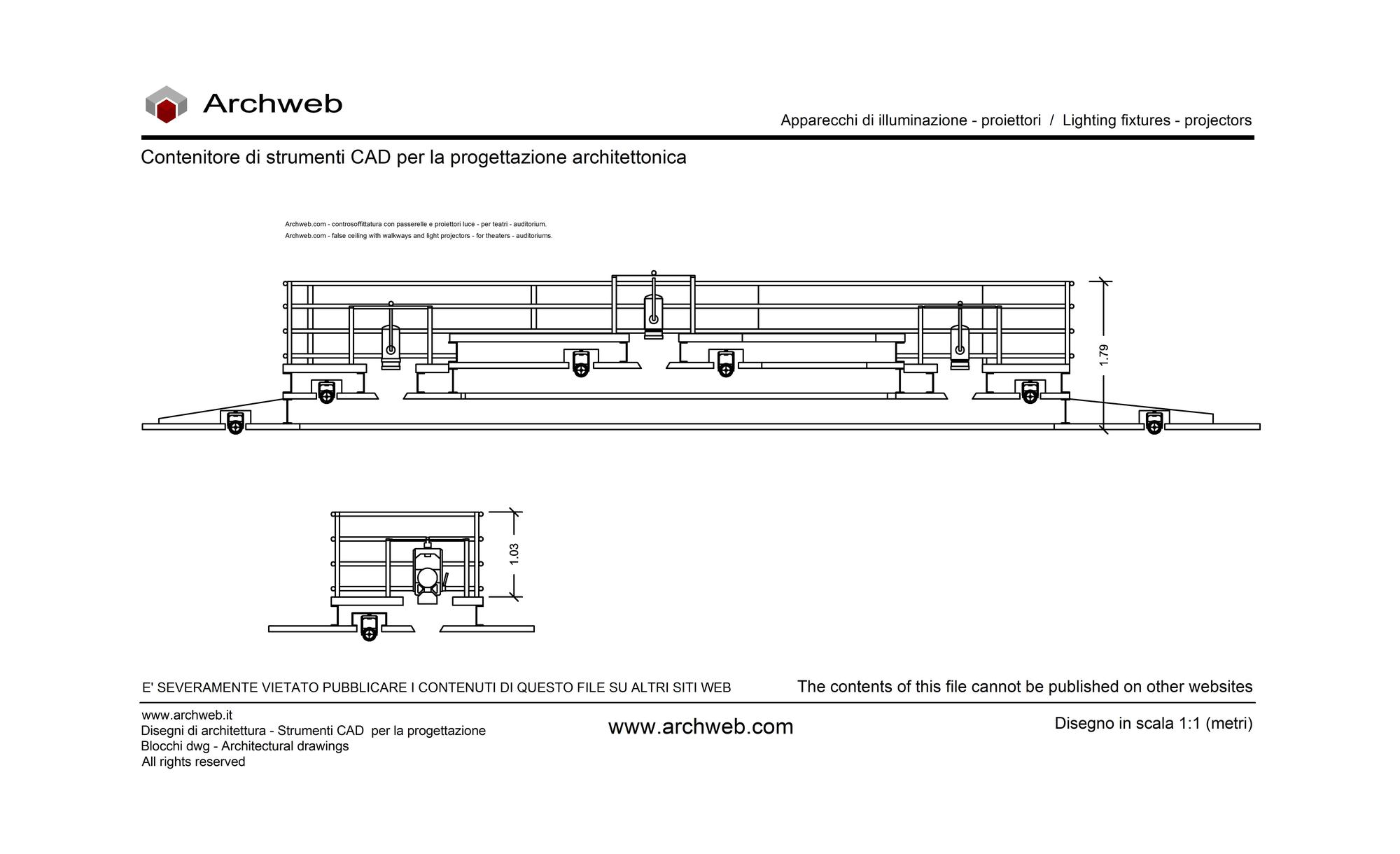 Proiettori luce 02 dwg