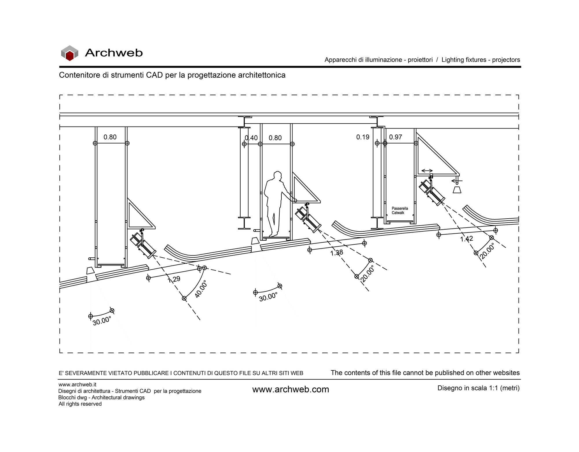 Proiettori luce 03 dwg dwg