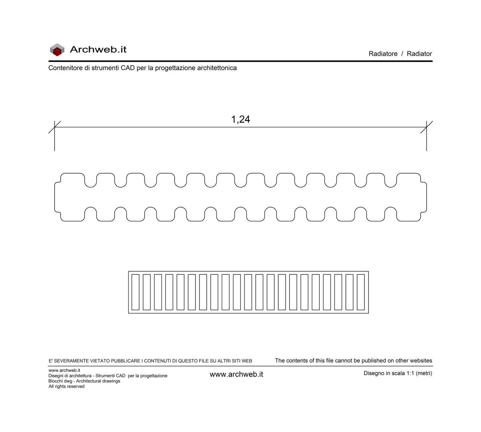Radiator 01 - Archweb dwg