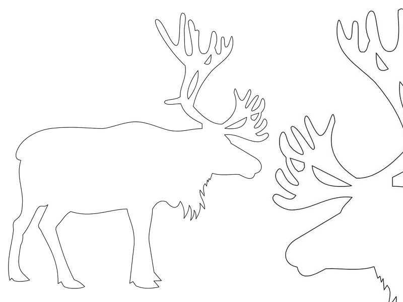 Reindeer preview image dwg Archweb