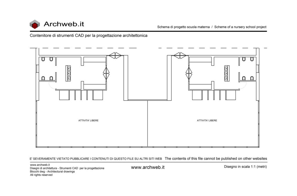 Scuola materna 01 dwg