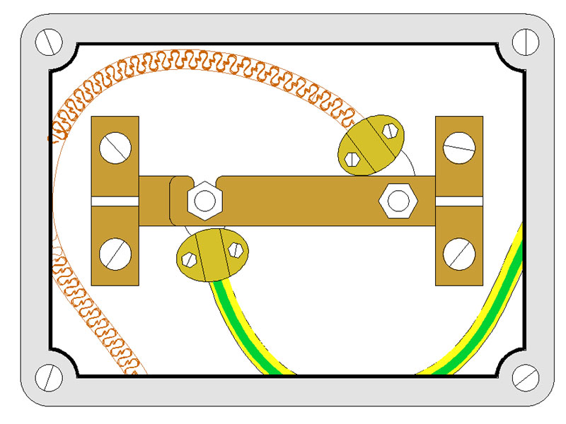 Earthing switch dwg drawing