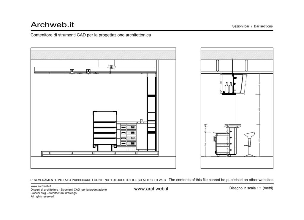 Sezione bar 01 dwg