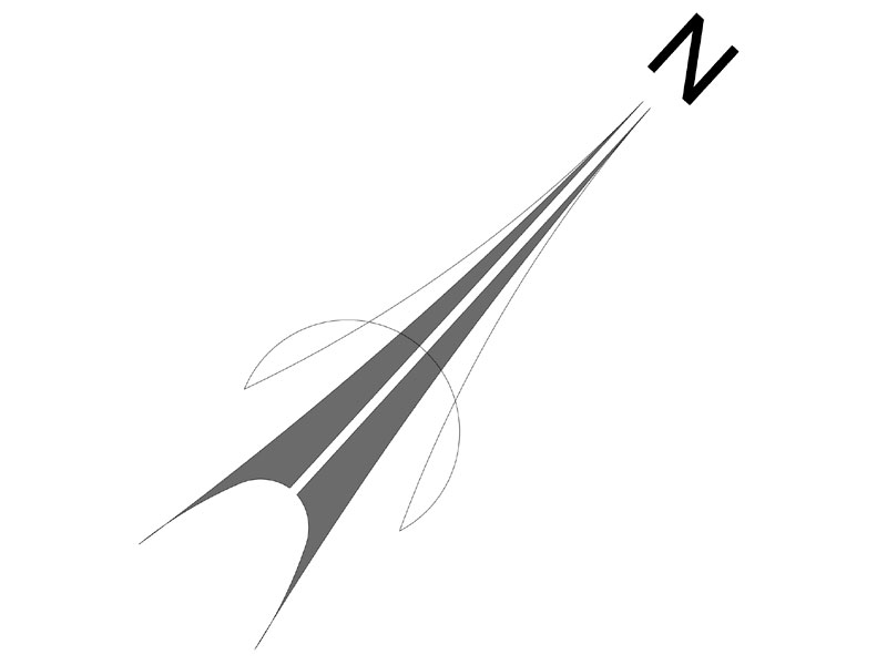 North symbol 47 dwg - Scale drawing - Archweb