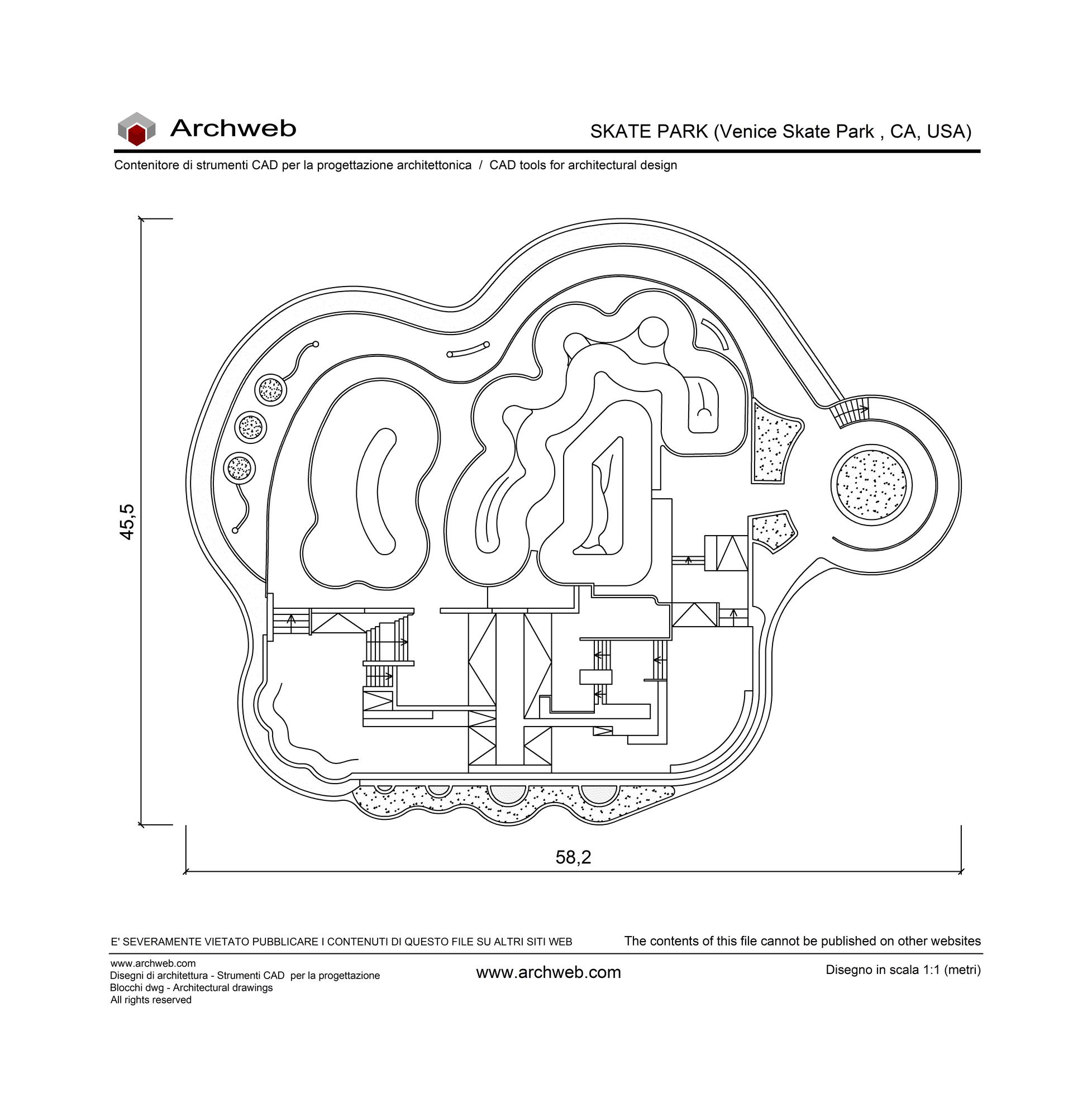 Skatepark 2D 02 dwg Archweb