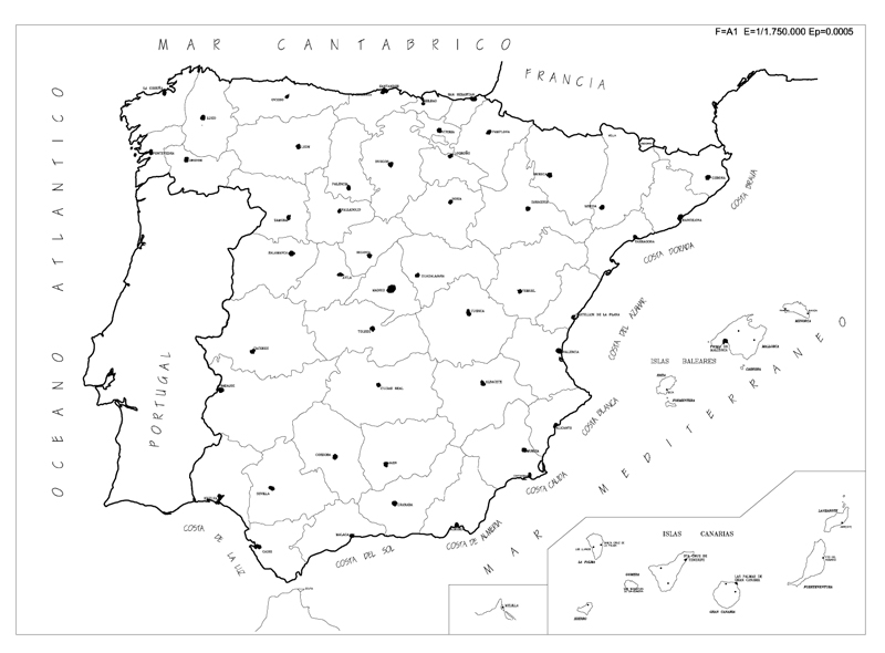 Spagna anteprima pianta dwg Archweb