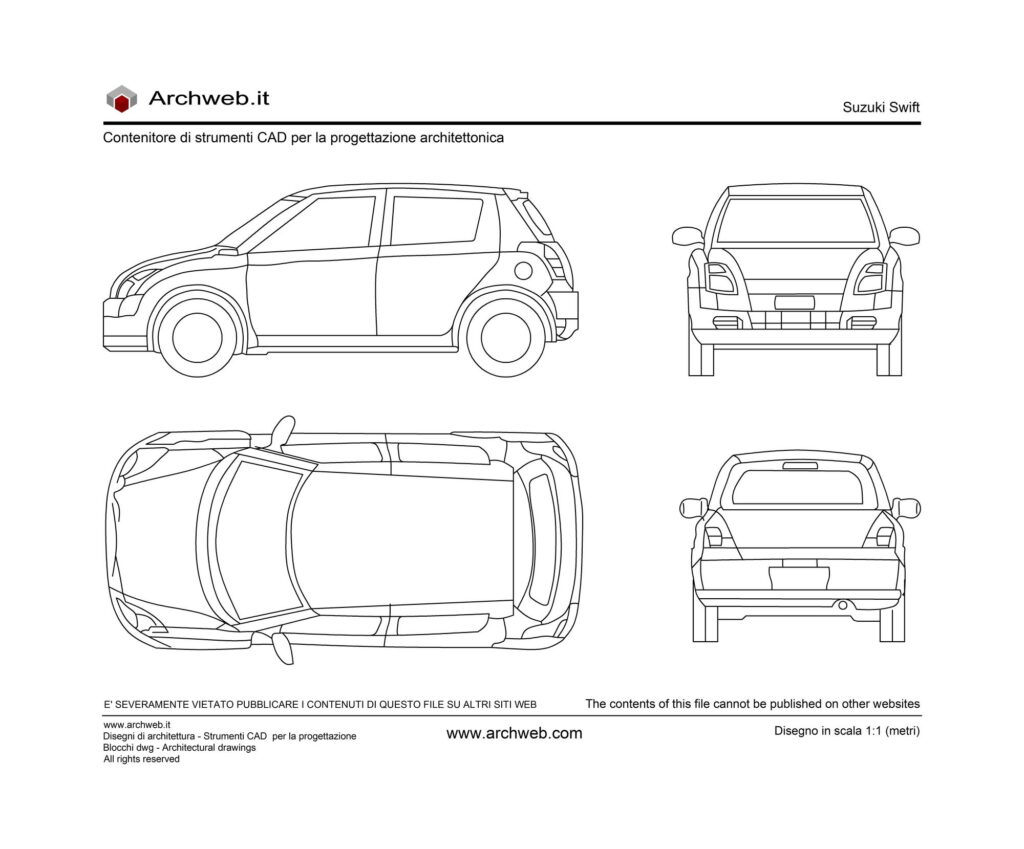 Suzuki Swift dwg