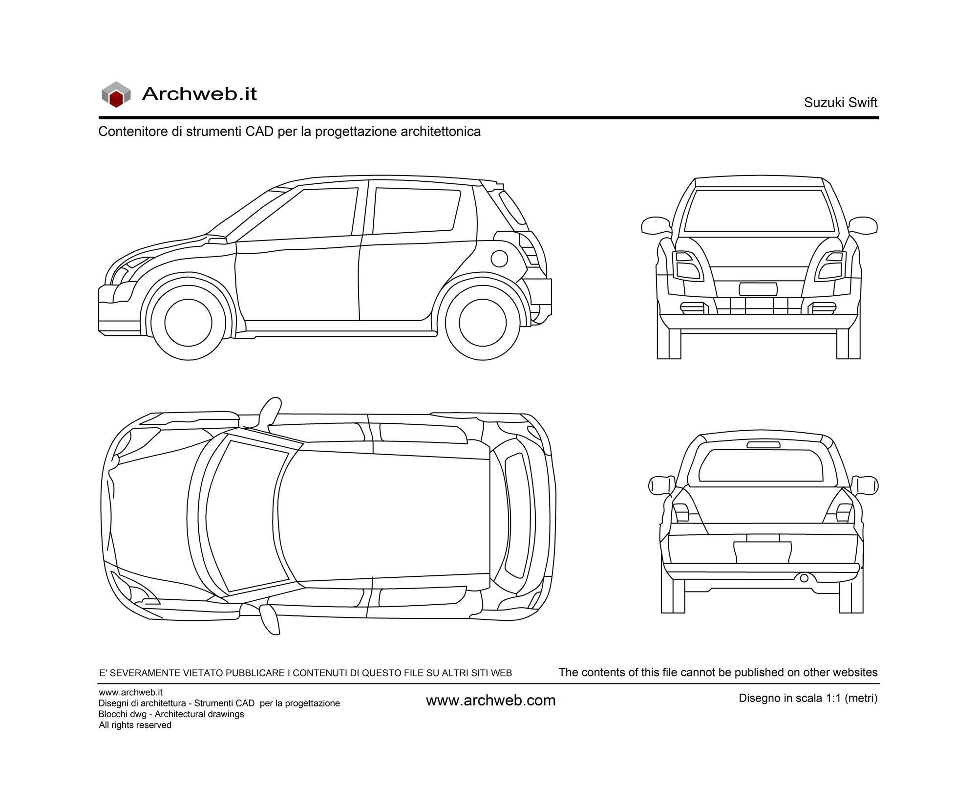 Suzuki Swift dwg