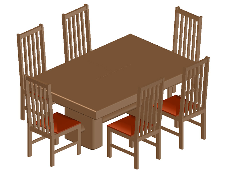 Tavolo 3D 15 dwg