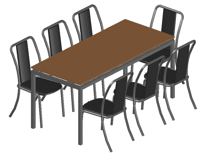 Tavolo 3D 18 dwg