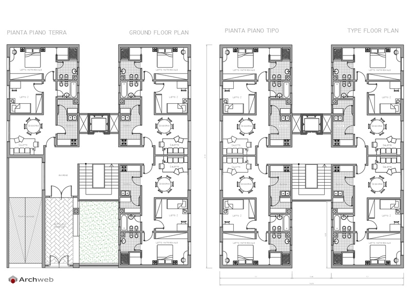 Residential tower 07 dwg