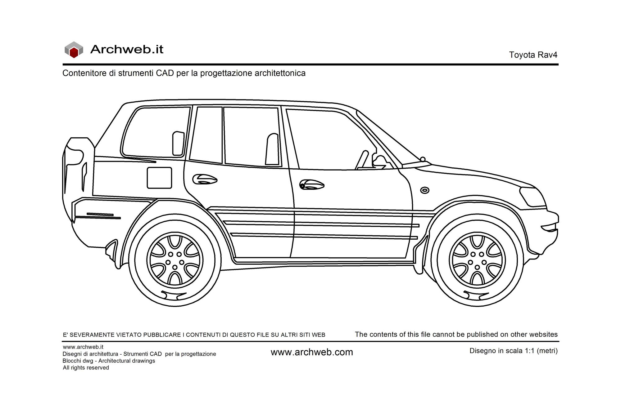 Toyota Rav4 dwg
