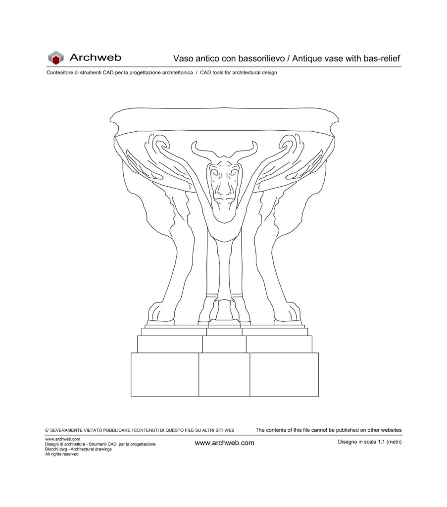 Vaso antico dwg 01