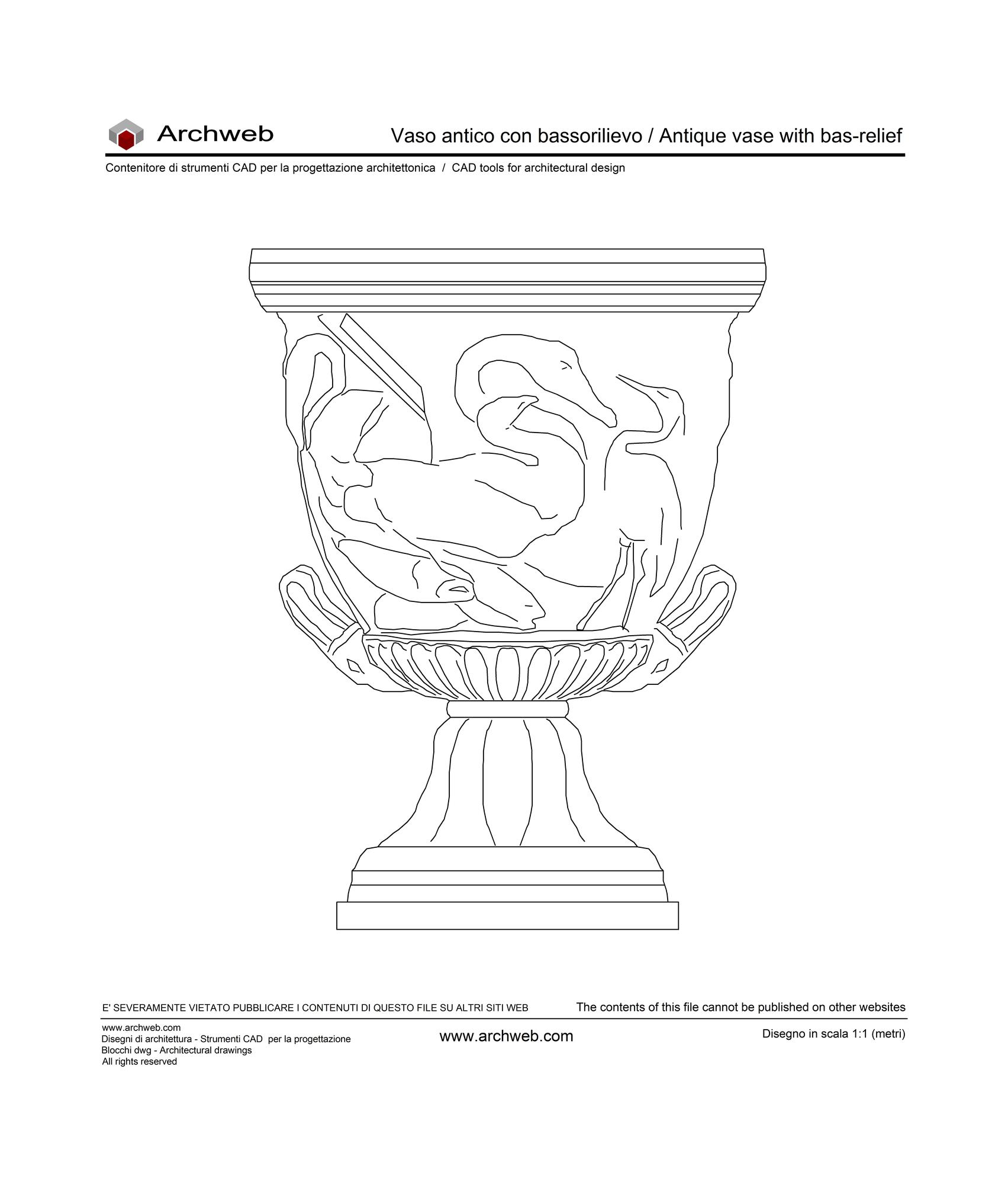 Vaso antico dwg 02