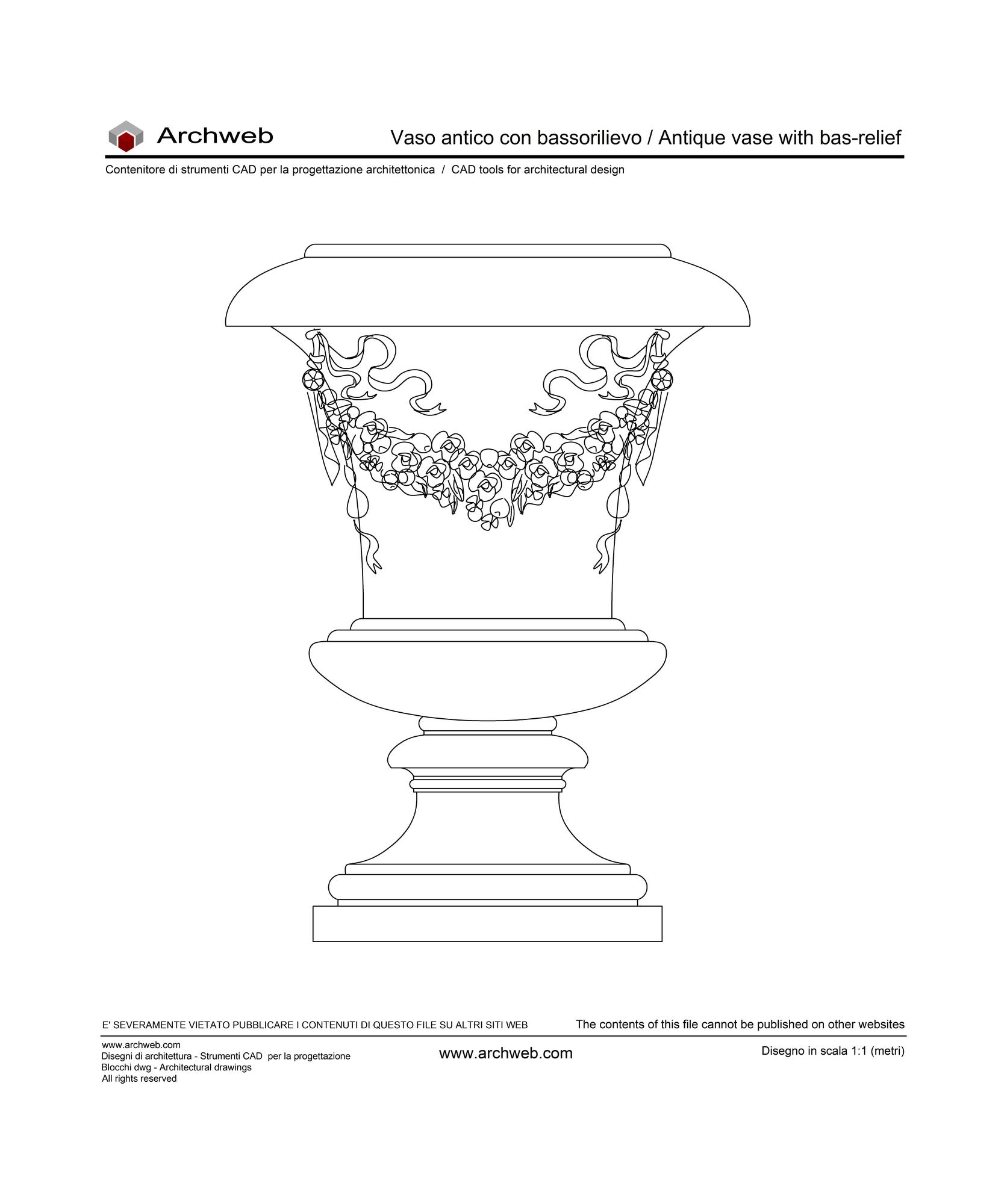 Vaso antico dwg 03