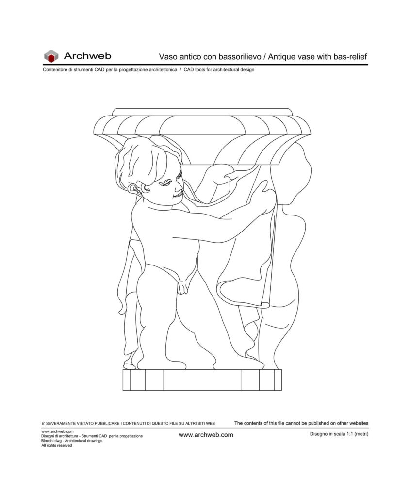 Vaso antico dwg 04