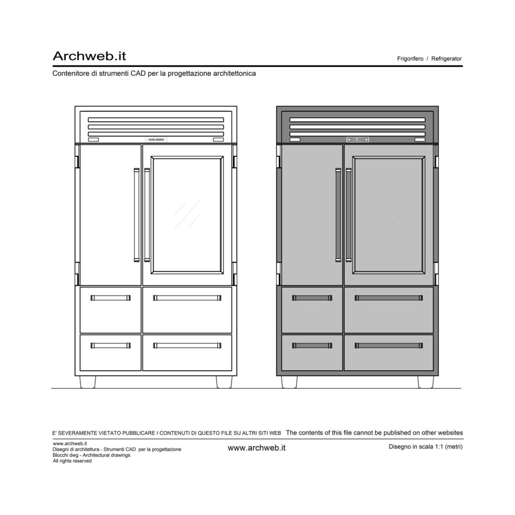 Vetrina refrigerata 01 dwg