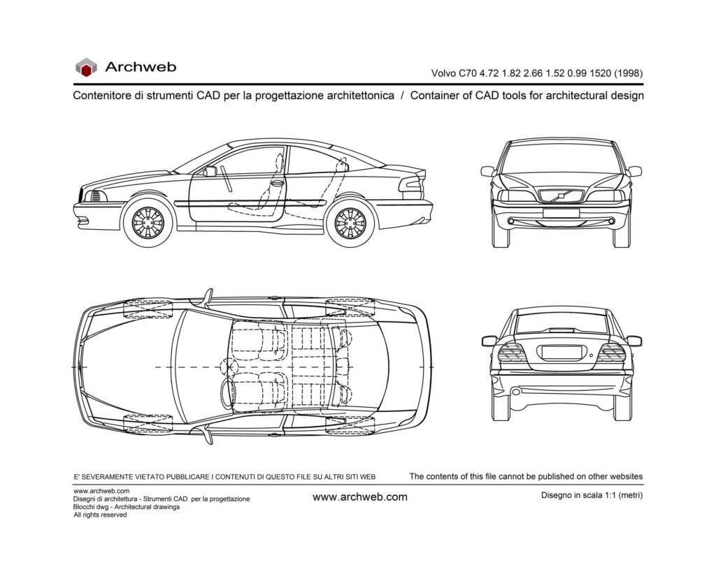 Volvo C70 dwg