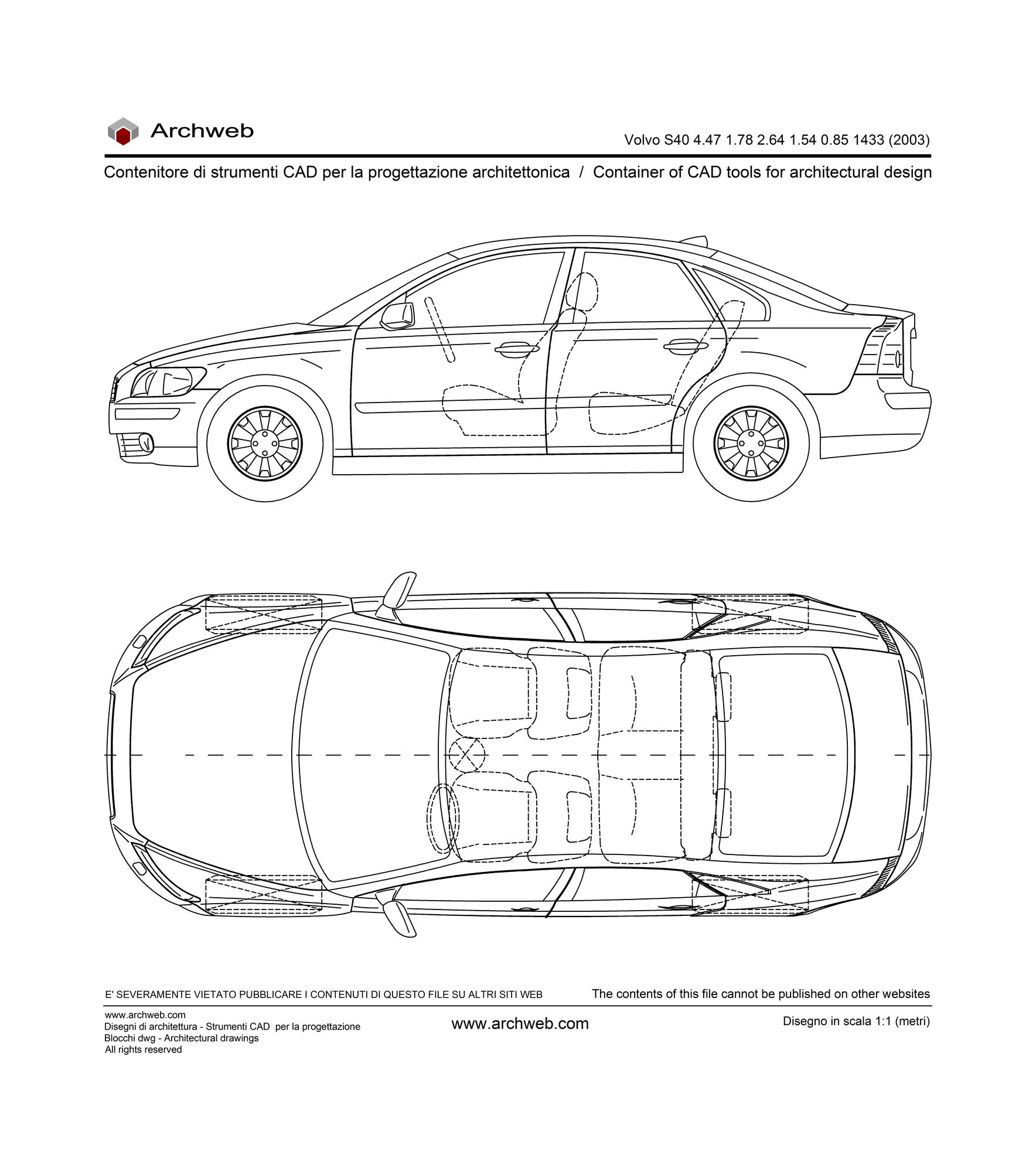 Volvo S40 2003 dwg