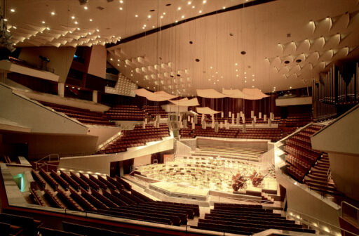 Philharmonie Hall di Berlino anteprima articolo acustica delle sale da concerto