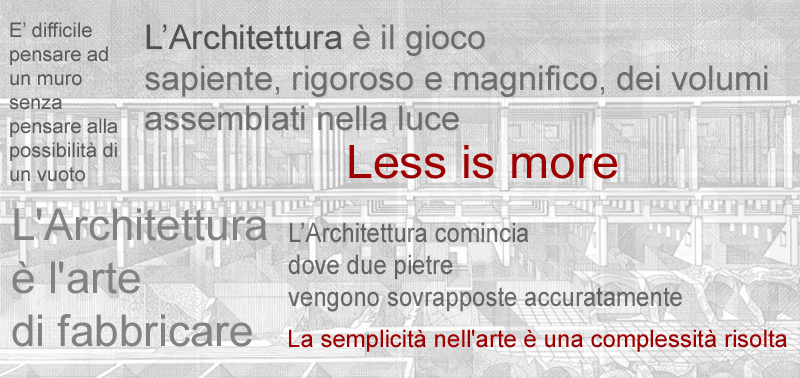 Aforismi di architettura