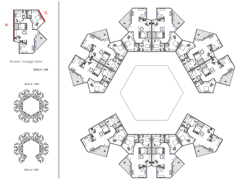 Aggregazioni residenze 07 dwg