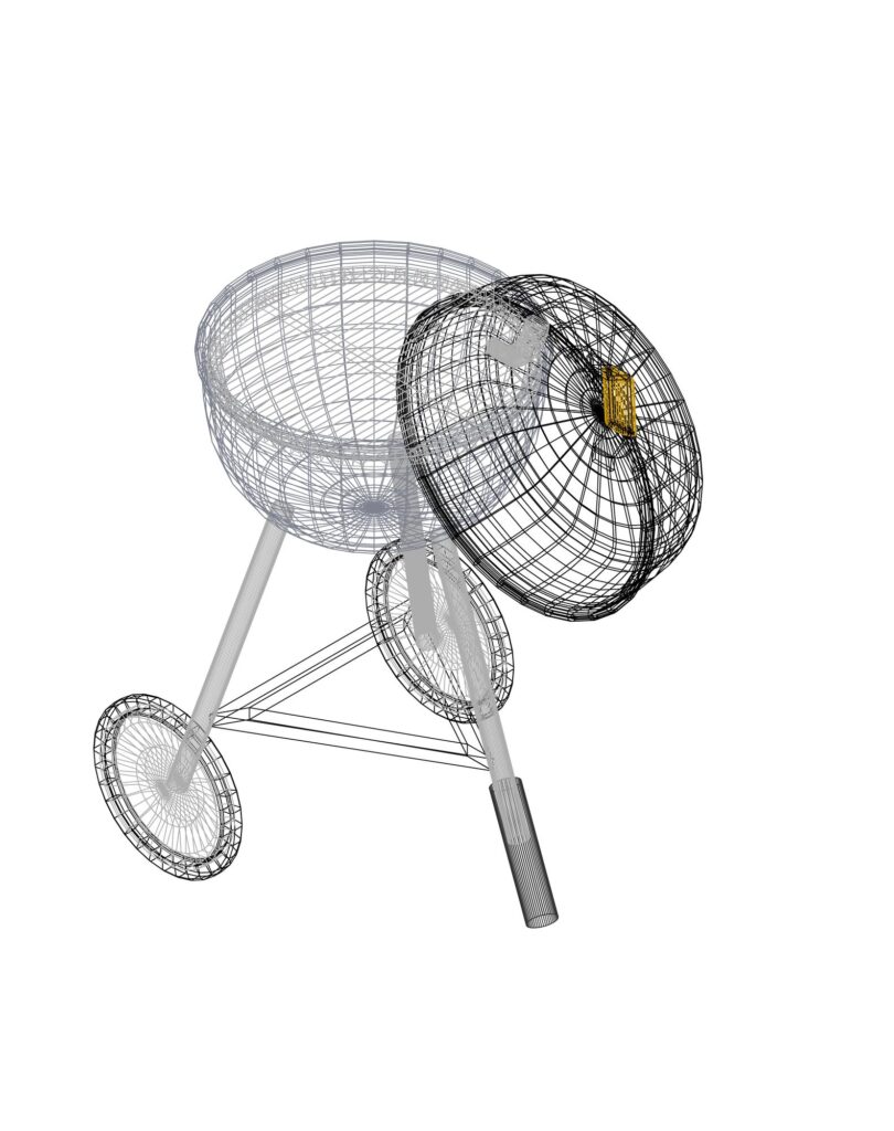 Barbecue 3D 01 dwg
