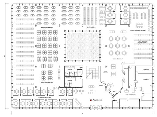 Biblioteca 04 dwg. Schema - progetto