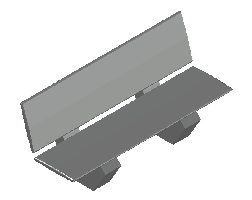 Panchina 3D 01 dwg