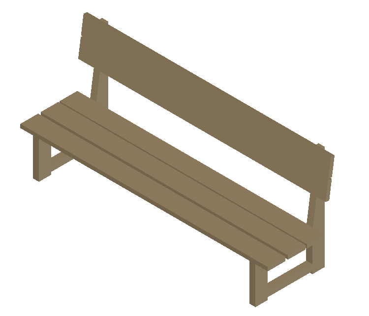 Panchina 3D 04 dwg