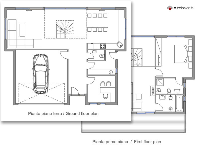 Pianta villa 06 dwg