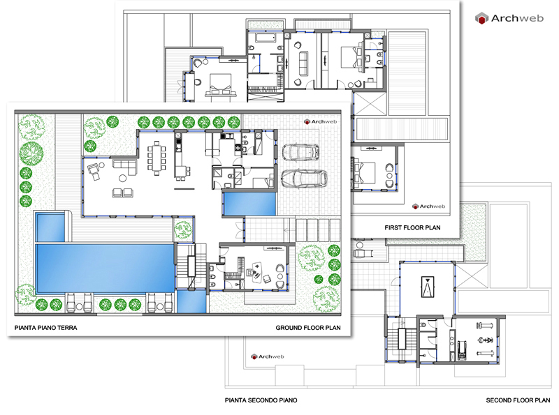 Plan villa 07 dwg