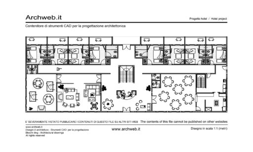 Progetto hotel 01 dwg
