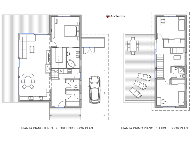 Single-family house-scheme - 8 dwg